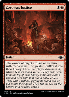 Zoyowa's Justice (173) [The Lost Caverns of Ixalan] foil - Deck Out Gaming