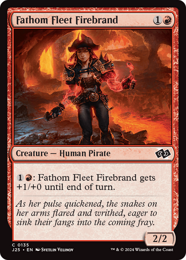 Fathom Fleet Firebrand (135) [Foundations Jumpstart] - Deck Out Gaming