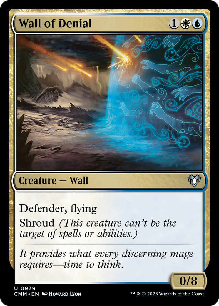Wall of Denial (939) [Commander Masters] - Deck Out Gaming