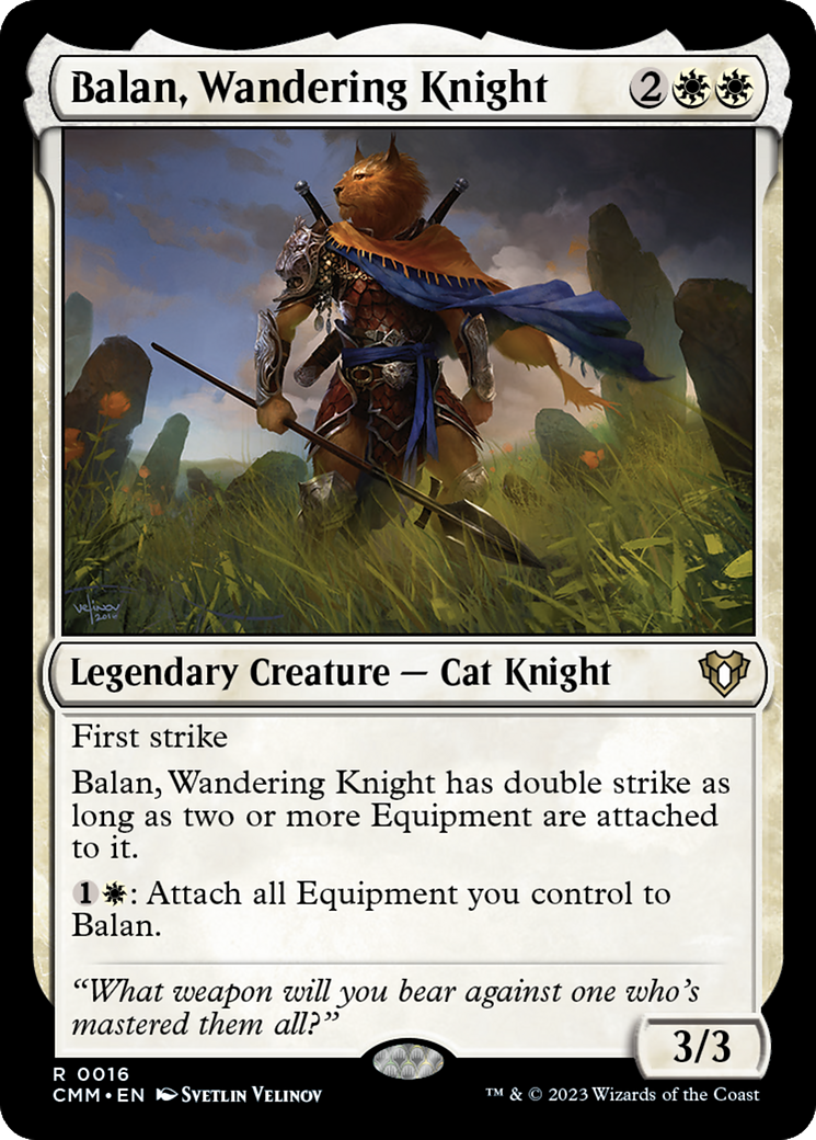 Balan, Wandering Knight (16) [Commander Masters] - Deck Out Gaming