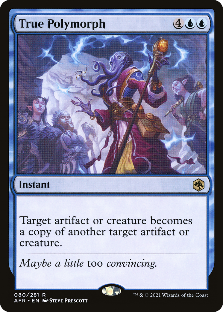 True Polymorph (80) [Adventures in the Forgotten Realms] - Deck Out Gaming