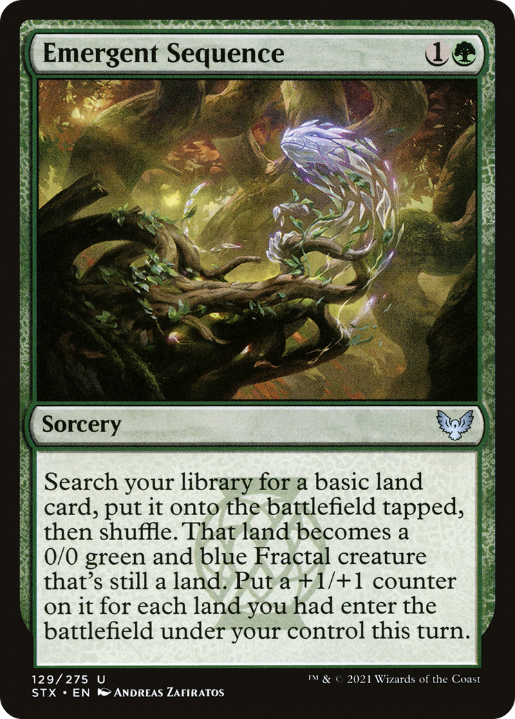 Emergent Sequence (129) [Strixhaven: School of Mages] - Deck Out Gaming