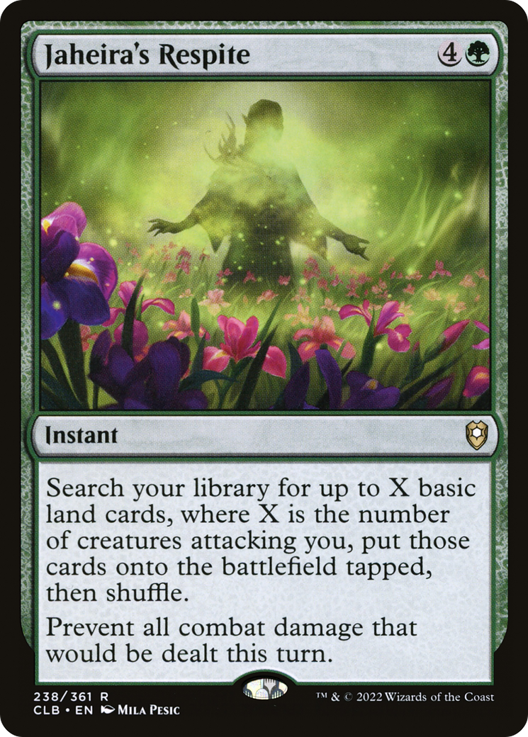 Jaheira's Respite (238) [Commander Legends: Battle for Baldur's Gate] foil - Deck Out Gaming