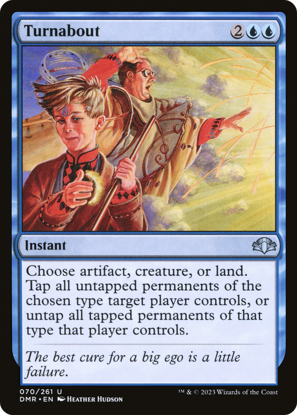 Turnabout (70) [Dominaria Remastered] - Deck Out Gaming