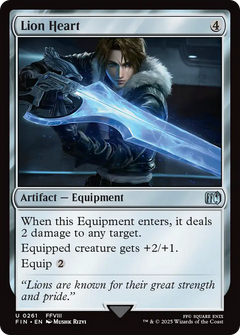 Lion Heart (261) [FINAL FANTASY] foil - Deck Out Gaming