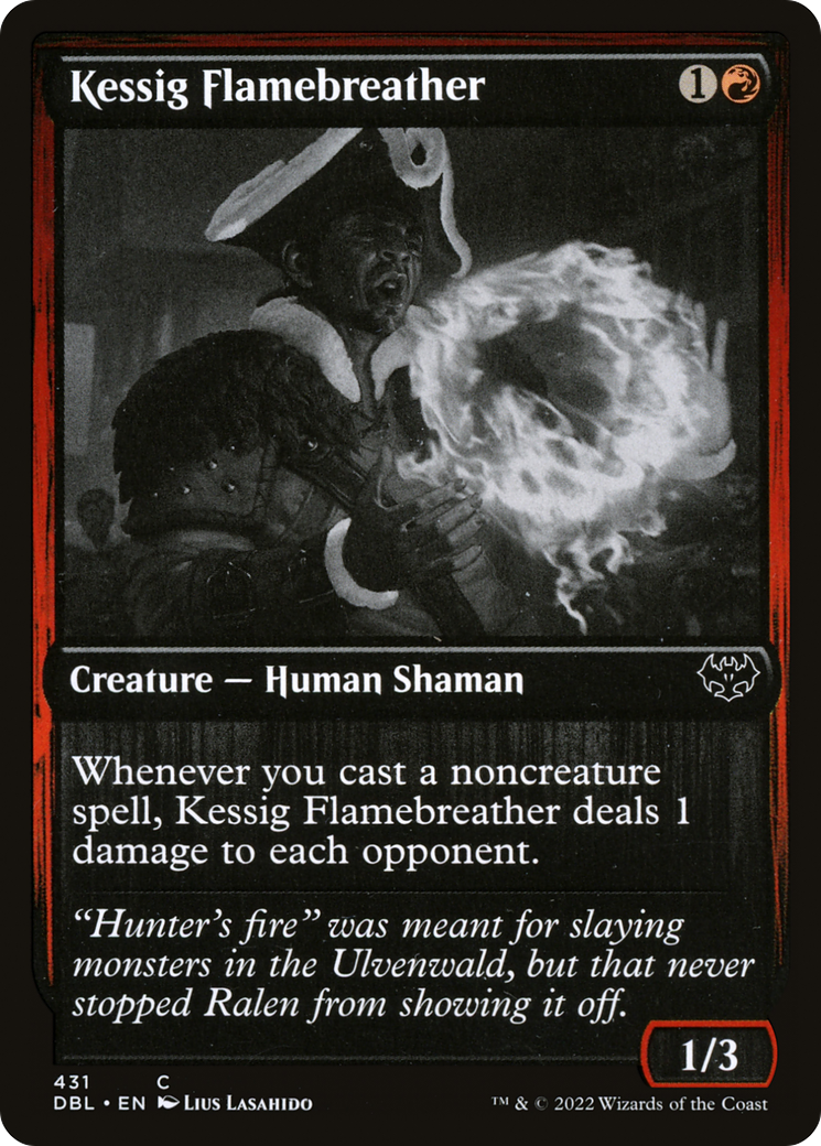 Kessig Flamebreather (431) [Innistrad: Double Feature] foil - Deck Out Gaming