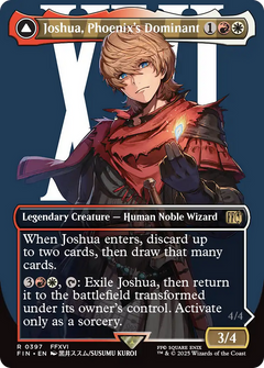 Joshua, Phoenix's Dominant // Phoenix, Warden of Fire (397) [FINAL FANTASY] foil - Deck Out Gaming
