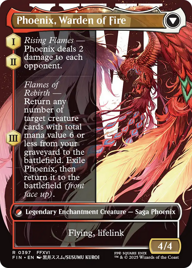 Joshua, Phoenix's Dominant // Phoenix, Warden of Fire (397) [FINAL FANTASY] - Deck Out Gaming