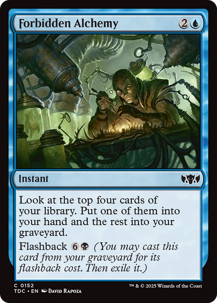 Forbidden Alchemy (152) [Commander: Tarkir: Dragonstorm] - Deck Out Gaming
