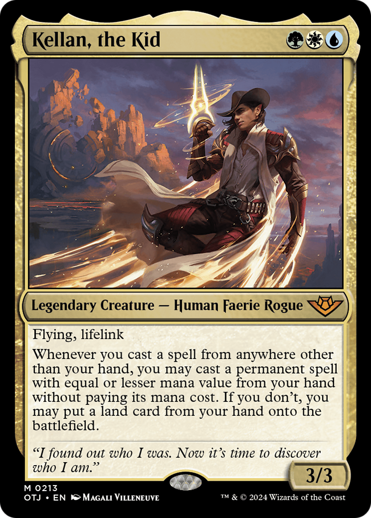 Kellan, the Kid (213) [Outlaws of Thunder Junction] - Deck Out Gaming