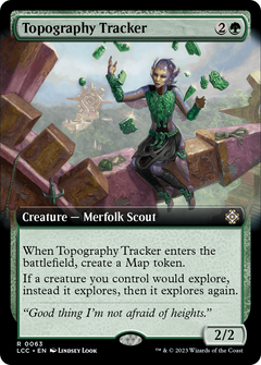 Topography Tracker (Extended Art) (63) [The Lost Caverns of Ixalan Commander] - Deck Out Gaming