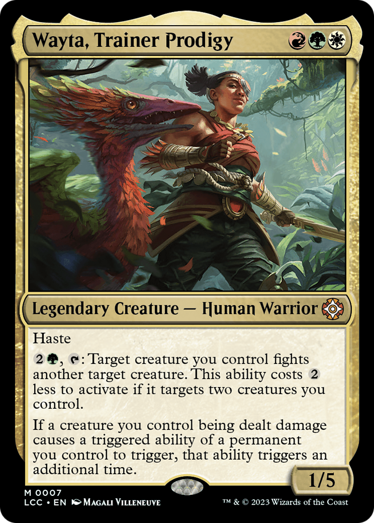 Wayta, Trainer Prodigy (7) [The Lost Caverns of Ixalan Commander] foil - Deck Out Gaming
