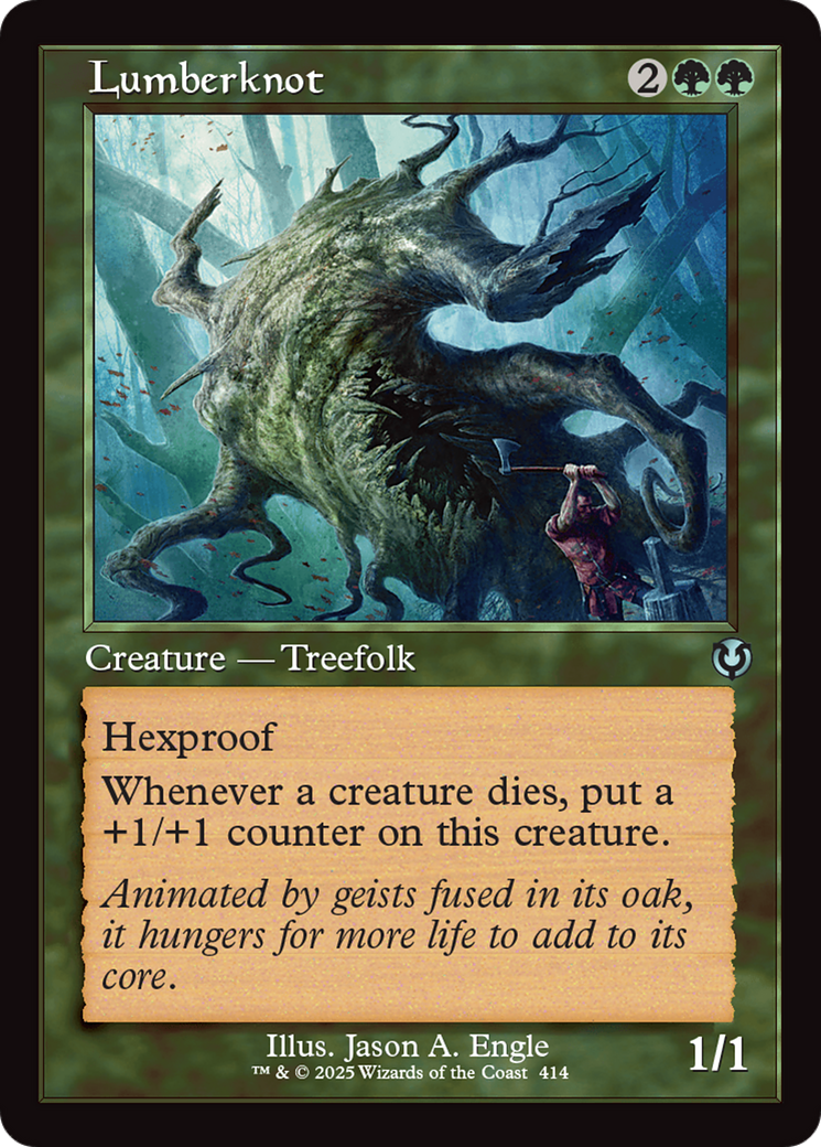Lumberknot (Retro Frame) (414) [Innistrad Remastered] - Deck Out Gaming