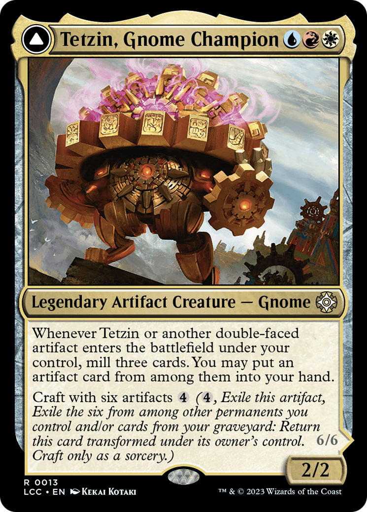 Tetzin, Gnome Champion (13) [The Lost Caverns of Ixalan Commander] - Deck Out Gaming