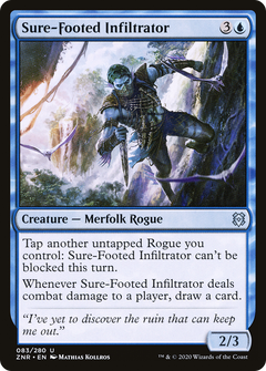 Sure-Footed Infiltrator (83) [Zendikar Rising] - Deck Out Gaming