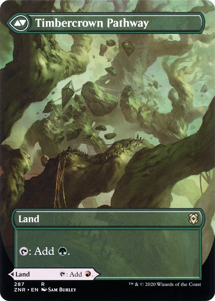 Cragcrown Pathway (Borderless) (287) [Zendikar Rising] - Deck Out Gaming