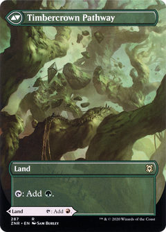 Cragcrown Pathway (Borderless) (287) [Zendikar Rising] foil - Deck Out Gaming