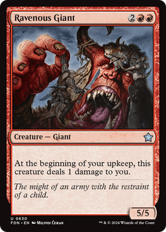Ravenous Giant (630) [Foundations] - Deck Out Gaming