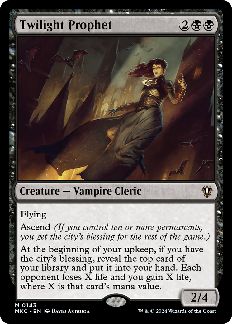 Twilight Prophet (143) [Murders at Karlov Manor Commander] - Deck Out Gaming