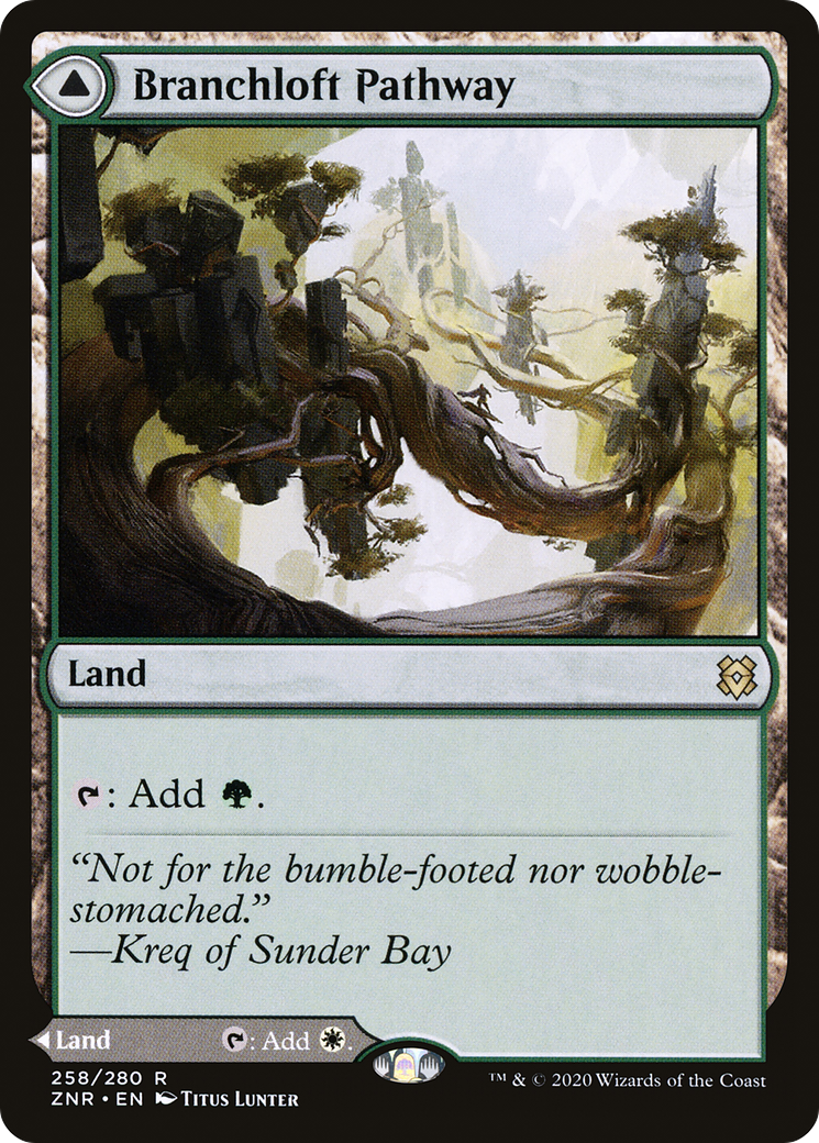 Branchloft Pathway (258) [Zendikar Rising] - Deck Out Gaming