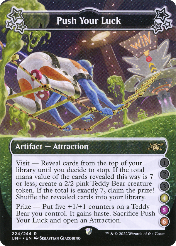 Push Your Luck (4-5-6) (224) [Unfinity] - Deck Out Gaming