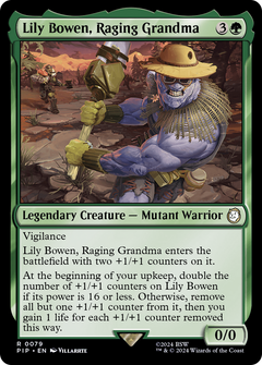 Lily Bowen, Raging Grandma (79) [Fallout] foil - Deck Out Gaming