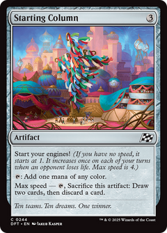 Starting Column (244) [Aetherdrift] foil - Deck Out Gaming