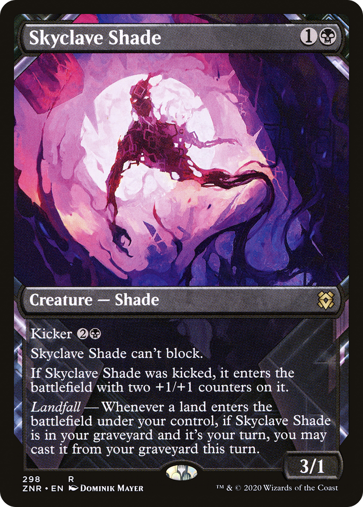 Skyclave Shade (Showcase) (298) [Zendikar Rising] foil - Deck Out Gaming