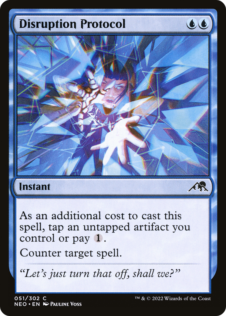 Disruption Protocol (51) [Kamigawa: Neon Dynasty] - Deck Out Gaming