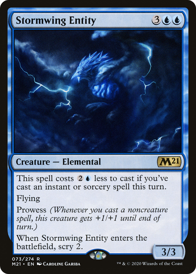 Stormwing Entity (73) [Core Set 2021] foil - Deck Out Gaming