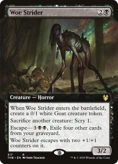 Woe Strider (Extended Art) (317) [Theros Beyond Death] foil - Deck Out Gaming