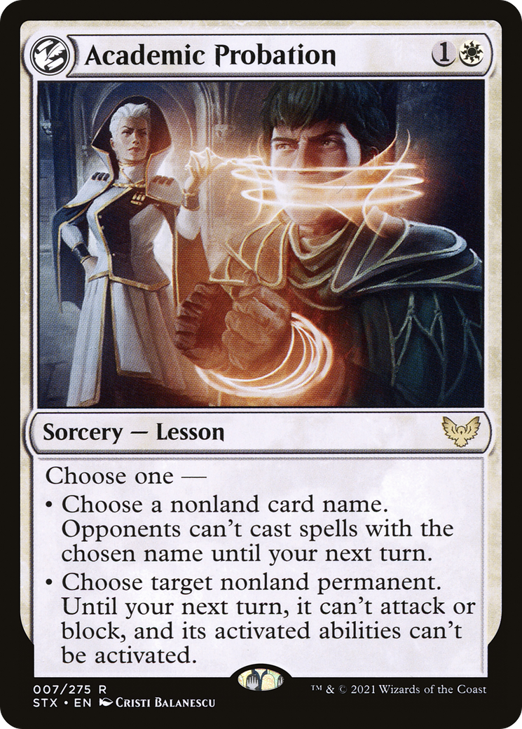 Academic Probation (7) [Strixhaven: School of Mages] foil - Deck Out Gaming