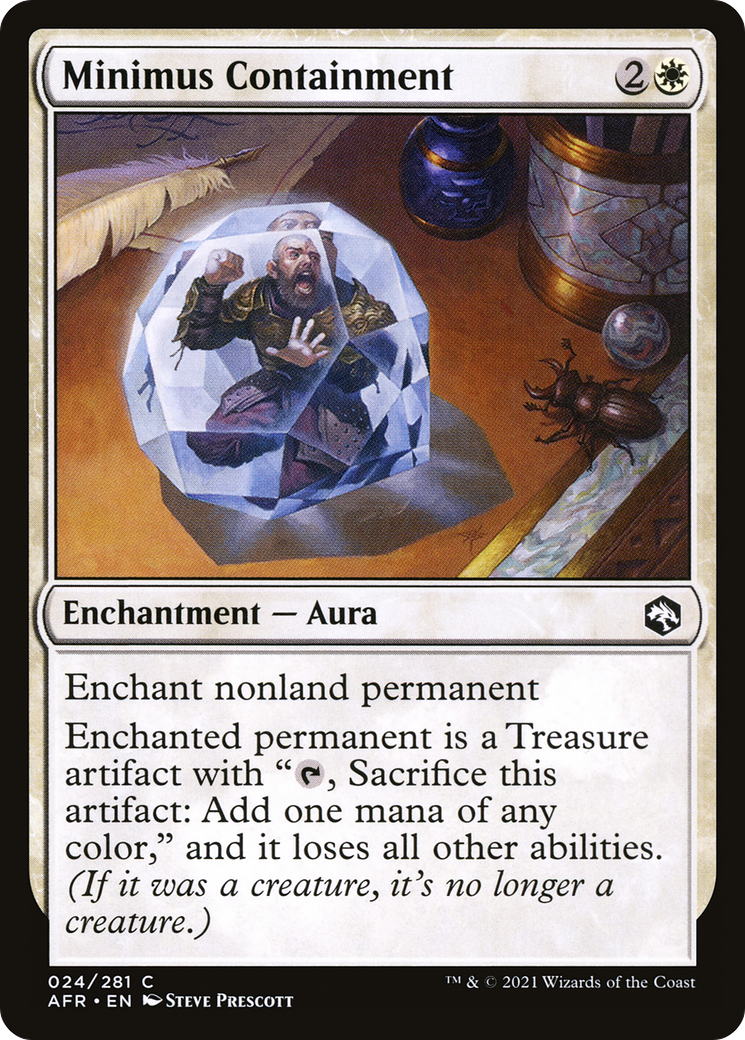 Minimus Containment (24) [Adventures in the Forgotten Realms] foil - Deck Out Gaming