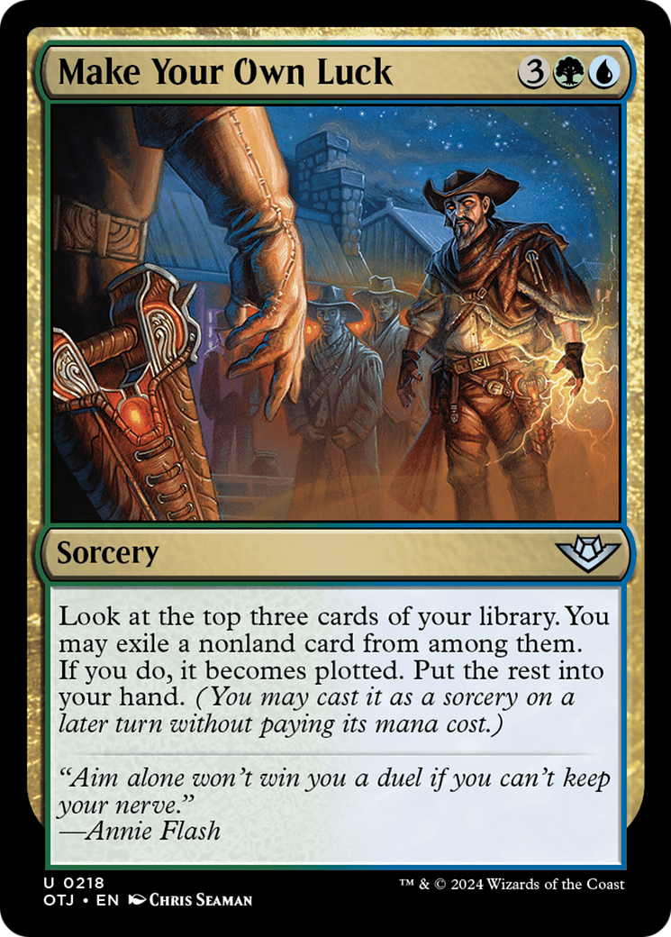 Make Your Own Luck (218) [Outlaws of Thunder Junction] - Deck Out Gaming