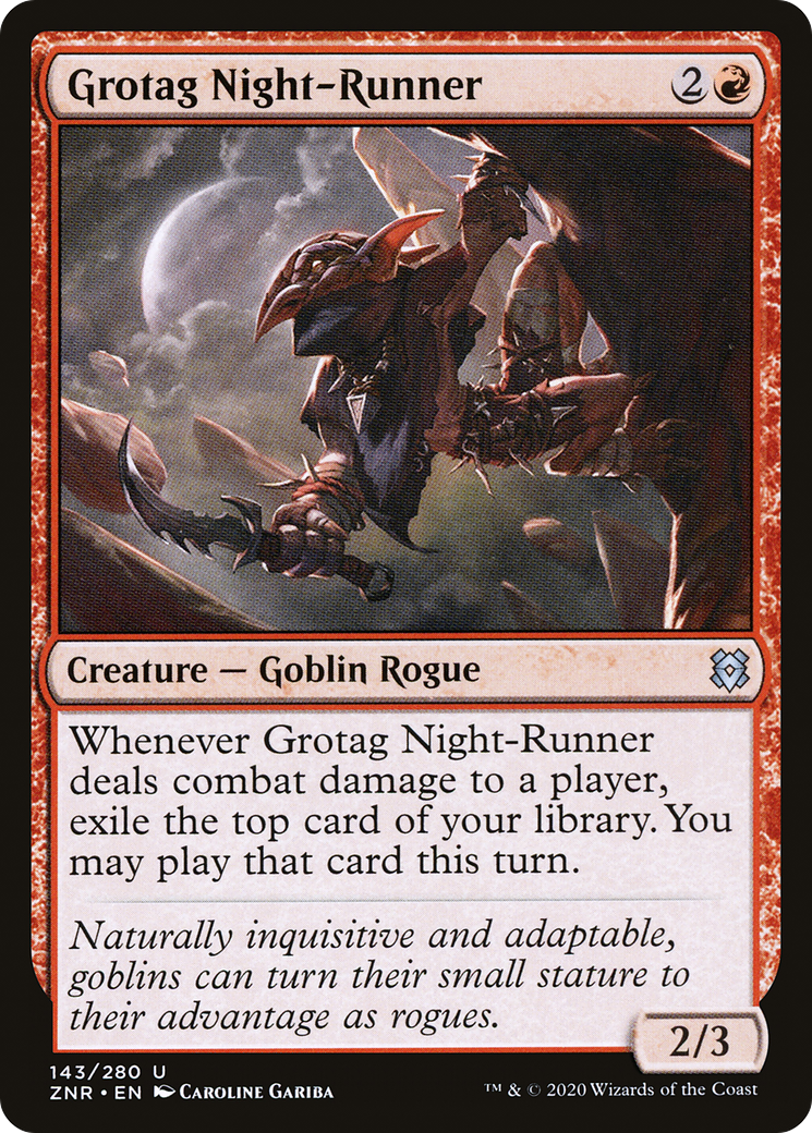 Grotag Night-Runner (143) [Zendikar Rising] - Deck Out Gaming