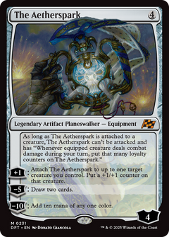 The Aetherspark (231) [Aetherdrift] - Deck Out Gaming