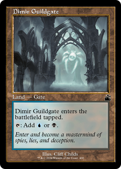 Dimir Guildgate (Retro Frame) (400) [Ravnica Remastered] - Deck Out Gaming
