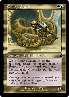 Coiling Oracle (Retro Frame) (361) [Ravnica Remastered] foil - Deck Out Gaming