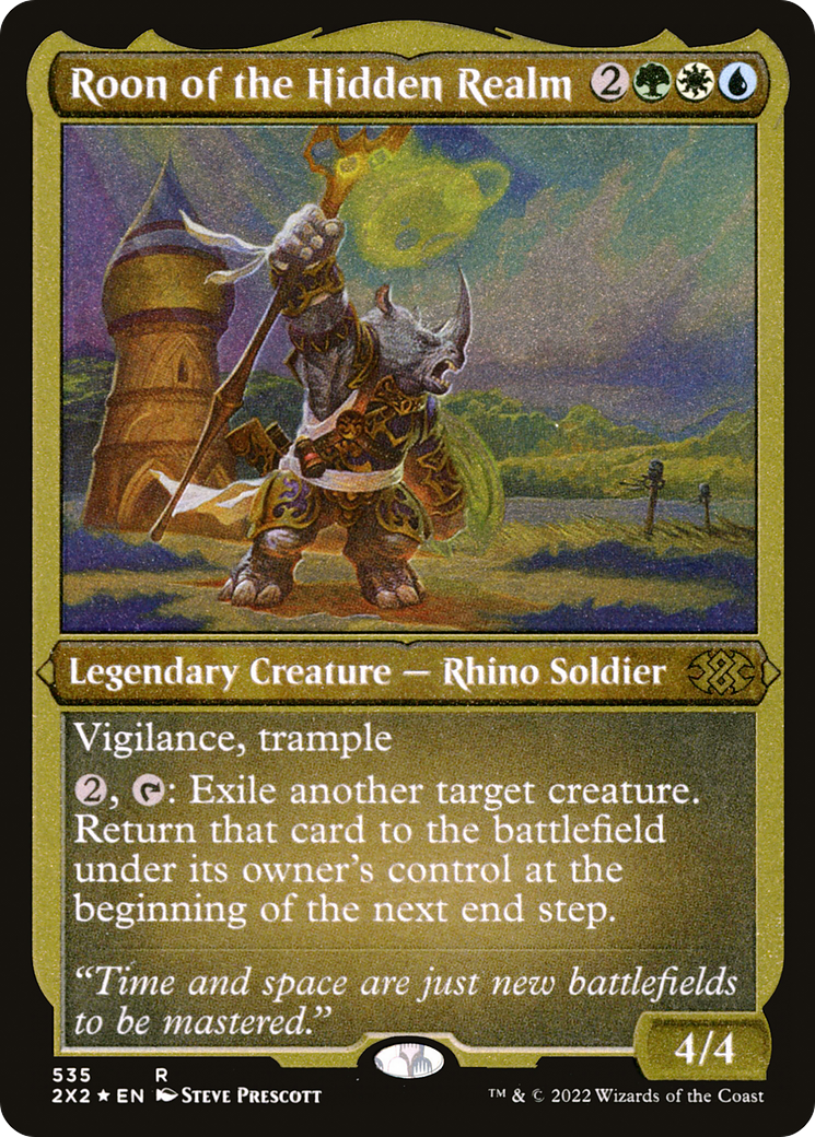 Roon of the Hidden Realm (Foil Etched) (535) [Double Masters 2022] foil - Deck Out Gaming