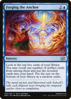 Forging the Anchor (50) [The Brothers' War] foil - Deck Out Gaming