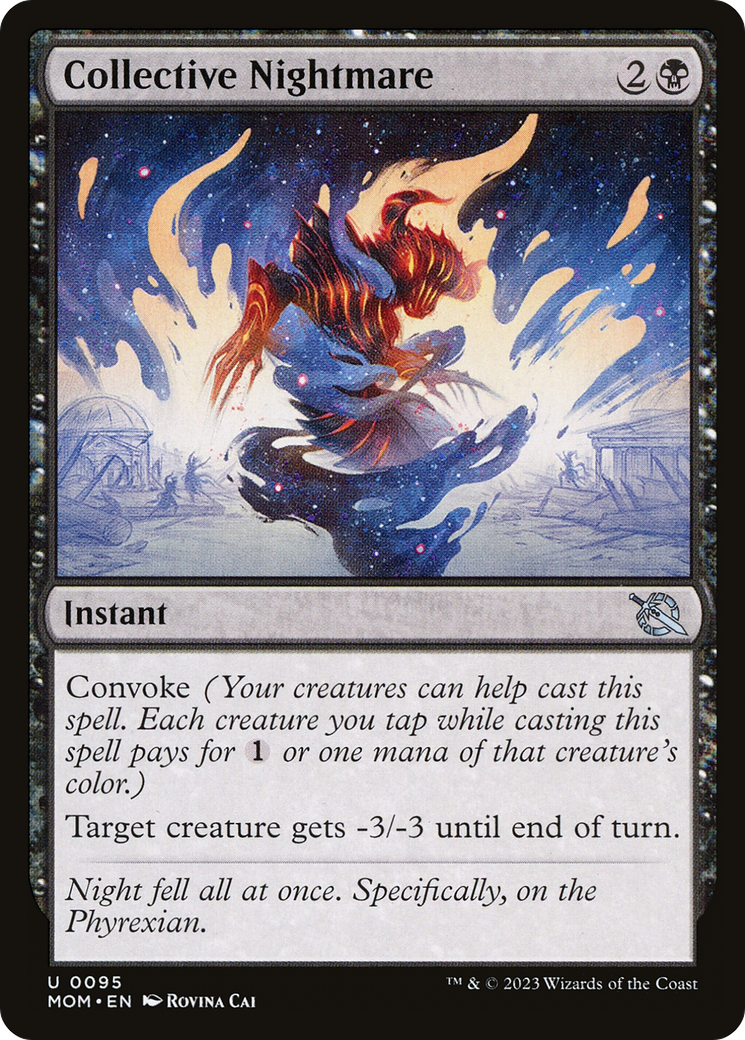 Collective Nightmare (95) [March of the Machine] foil - Deck Out Gaming