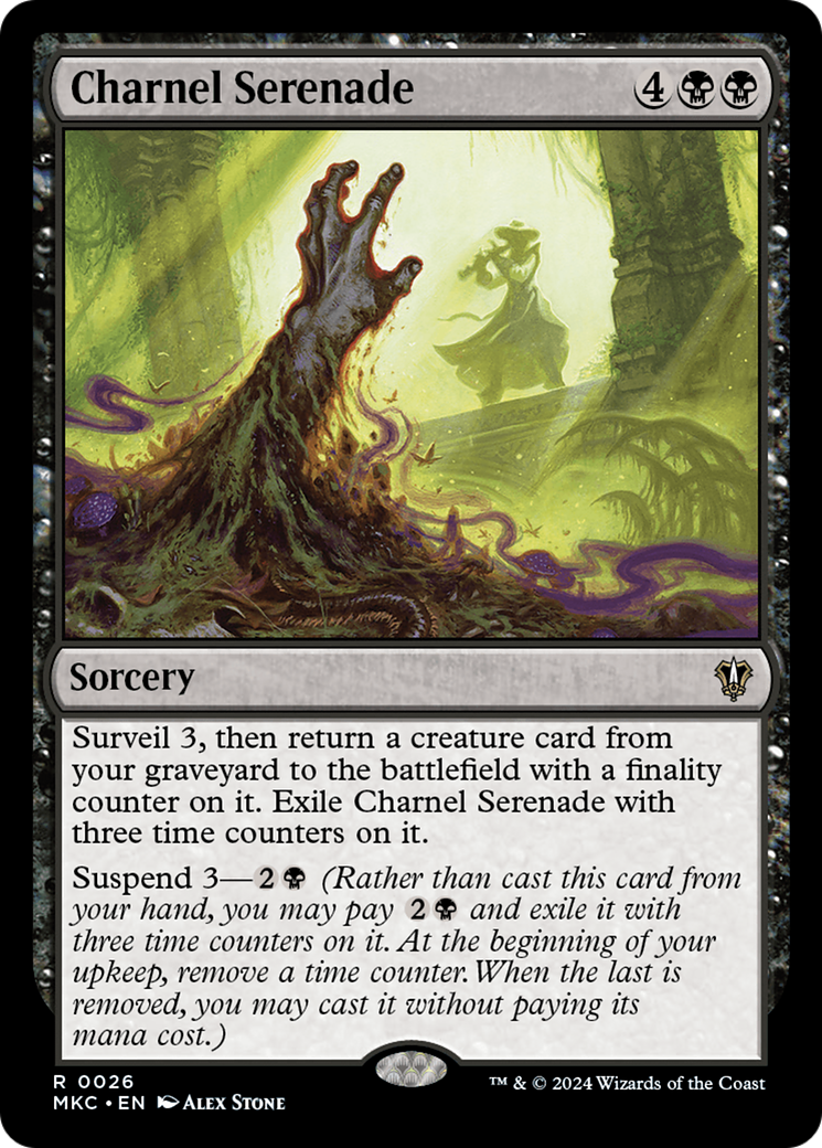 Charnel Serenade (26) [Murders at Karlov Manor Commander] - Deck Out Gaming