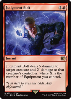 Judgment Bolt (559) [FINAL FANTASY] - Deck Out Gaming