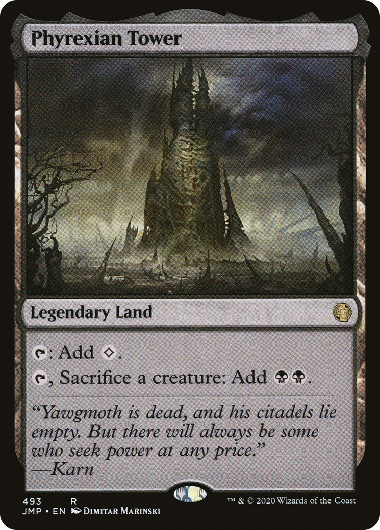 Phyrexian Tower (493) [Jumpstart] - Deck Out Gaming