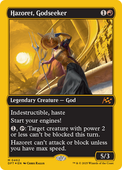 Hazoret, Godseeker (First-Place Foil) (462) [Aetherdrift] foil - Deck Out Gaming