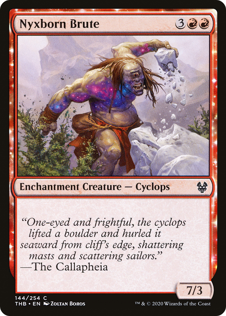 Nyxborn Brute (144) [Theros Beyond Death] foil - Deck Out Gaming
