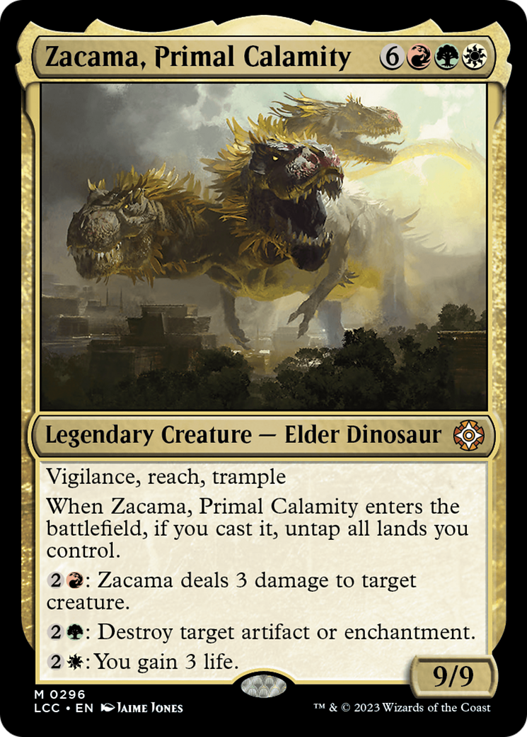 Zacama, Primal Calamity (296) [The Lost Caverns of Ixalan Commander] - Deck Out Gaming