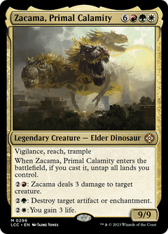 Zacama, Primal Calamity (296) [The Lost Caverns of Ixalan Commander] - Deck Out Gaming