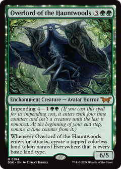 Overlord of the Hauntwoods (194) [Duskmourn: House of Horror] - Deck Out Gaming