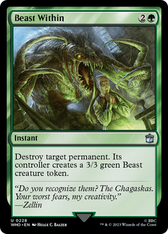 Beast Within (228) [Doctor Who] foil - Deck Out Gaming